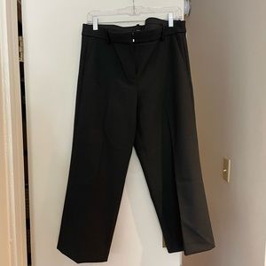 Jcrew black flare trouser